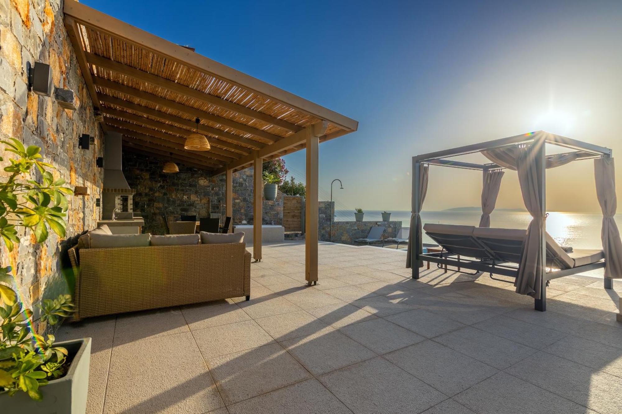 Rocca Al Mare Seaside Villas Palaiokastro  Exterior foto