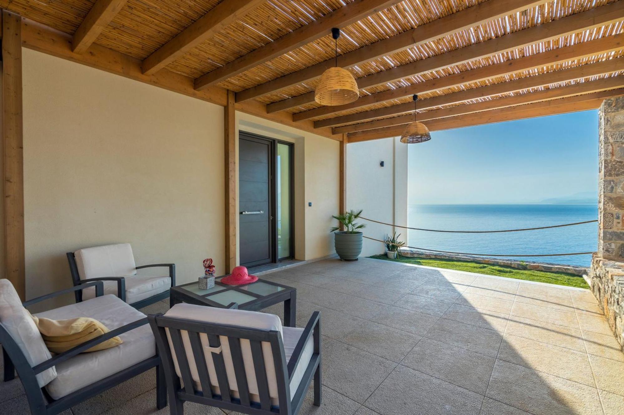 Rocca Al Mare Seaside Villas Palaiokastro  Exterior foto