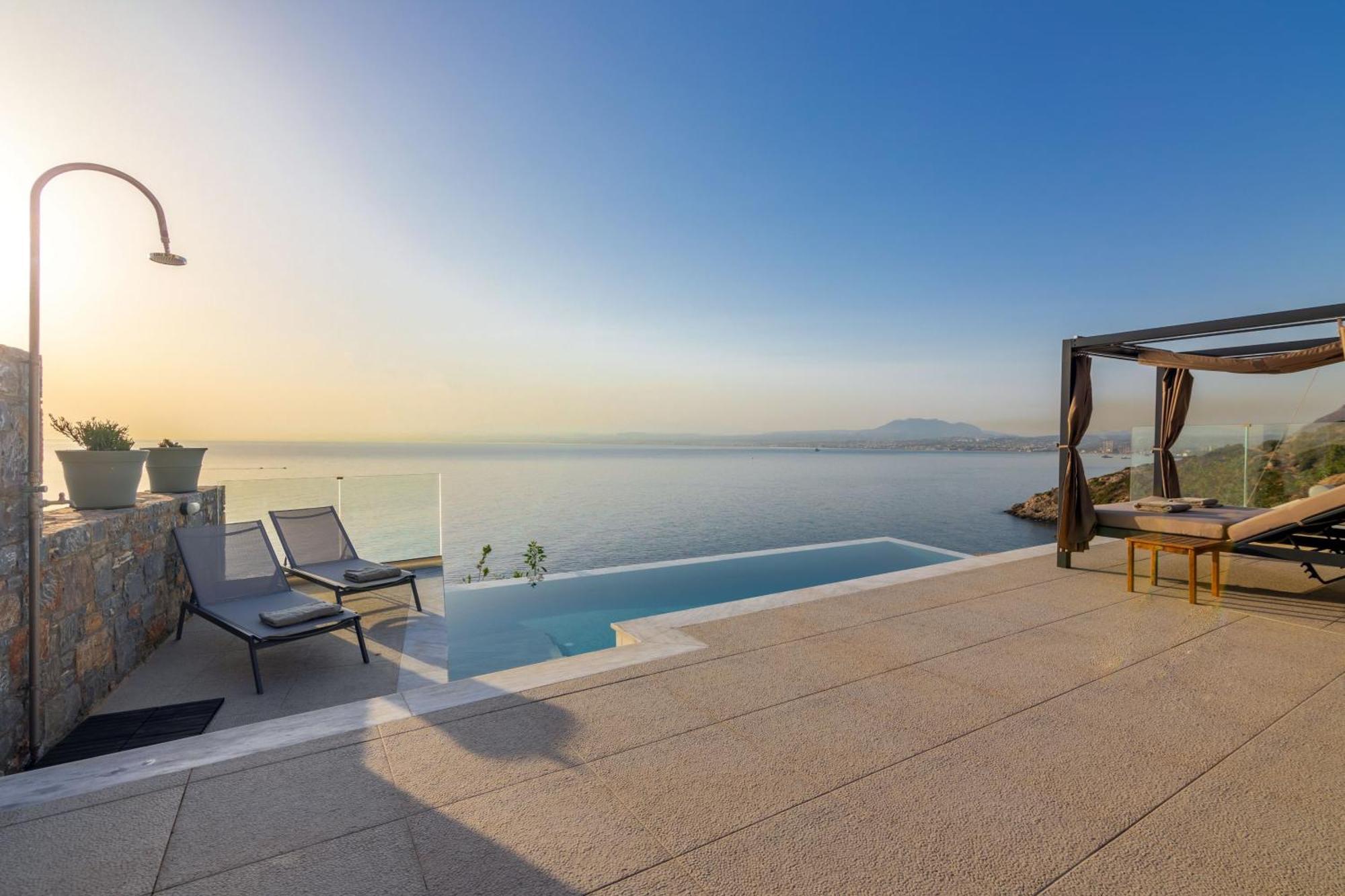 Rocca Al Mare Seaside Villas Palaiokastro  Exterior foto