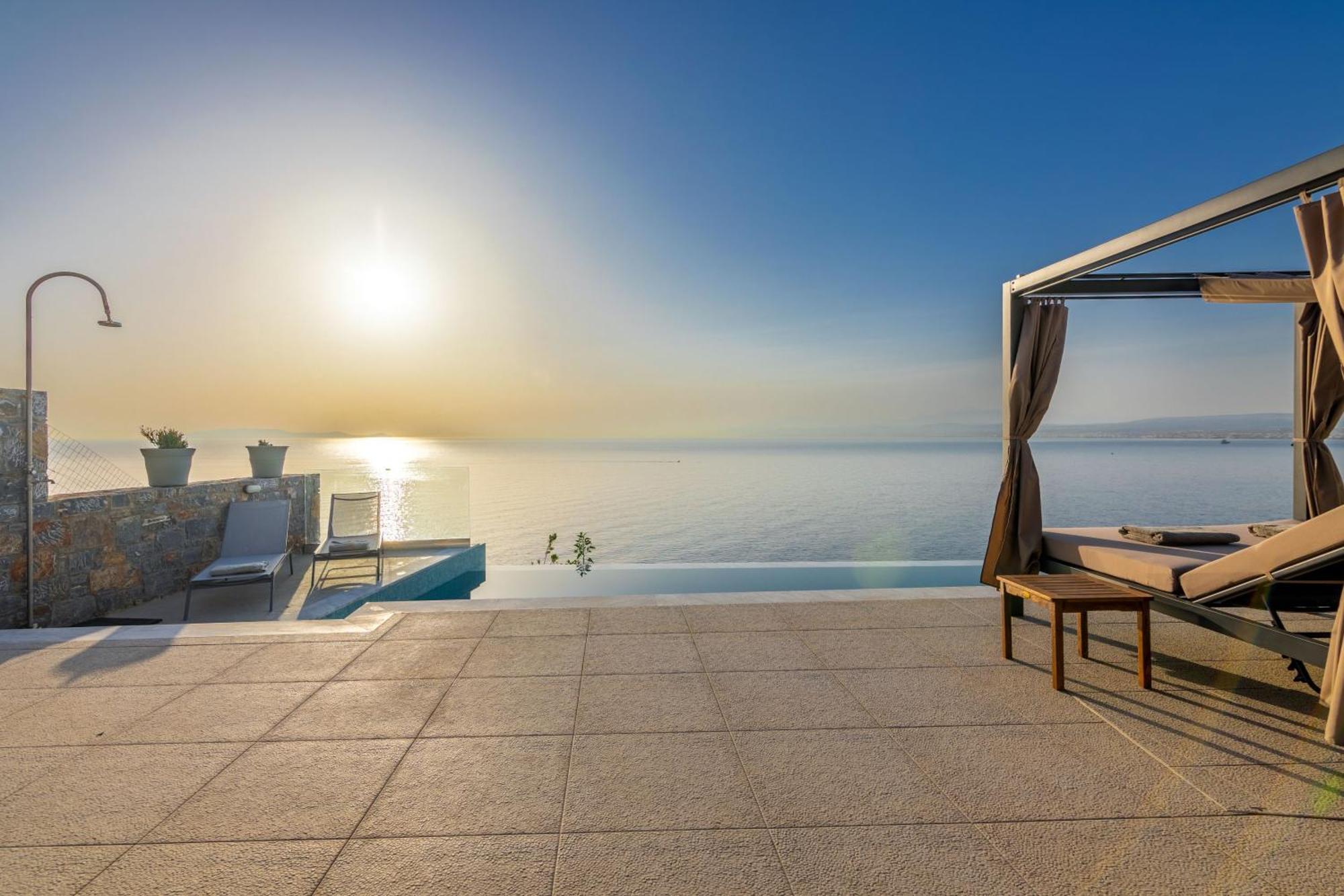 Rocca Al Mare Seaside Villas Palaiokastro  Exterior foto