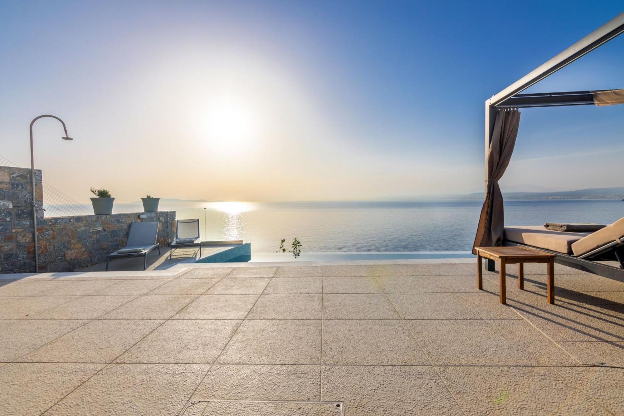 Rocca Al Mare Seaside Villas Palaiokastro  Exterior foto